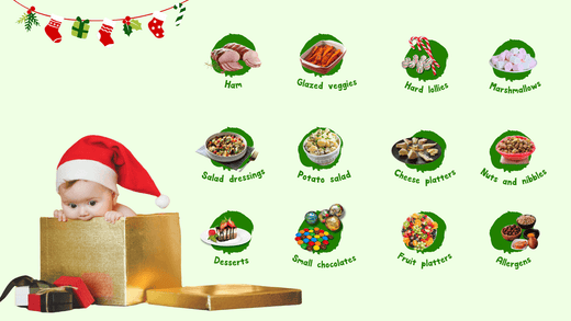 Watch Out for These Foods on the Christmas Table Before Giving Them to Babies