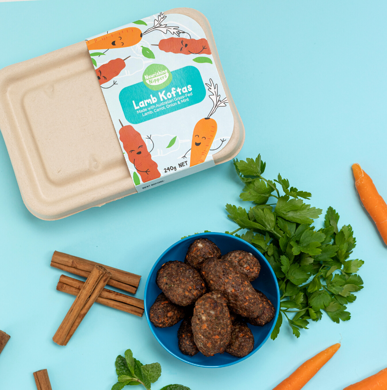 Nourishing Nippers Lamb Koftas (240g)